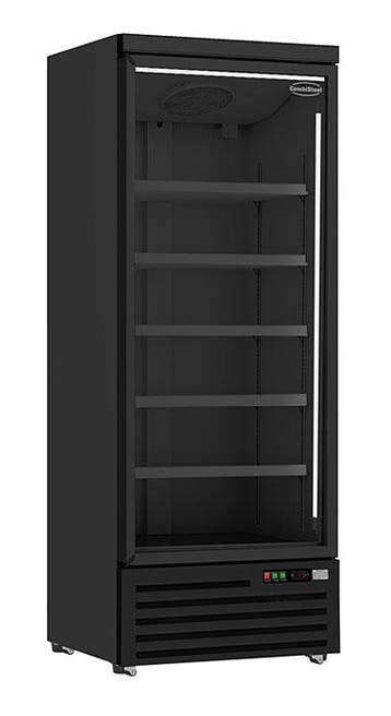 Koelkast 1 Glasdeur Zwart Jde-600R Bl, Verzenden, Nieuw in verpakking, Koelen en Vriezen