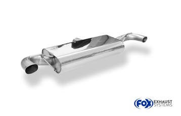 FOX Mercedes A-Klasse A45 245 AMG einddemper dwars uitgang r, Auto-onderdelen, Uitlaatsystemen, Verzenden, Nieuw