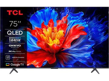Tcl -  Ultra Hd 4k Qled-tv 75 Inch 2025 - Zwart, Verzenden