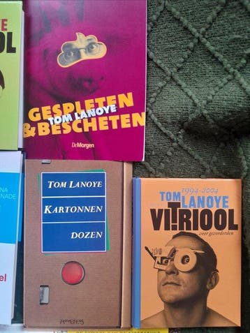 Tom Lanoye - Lot met 25 werken van Tom Lanoye waarvan 24