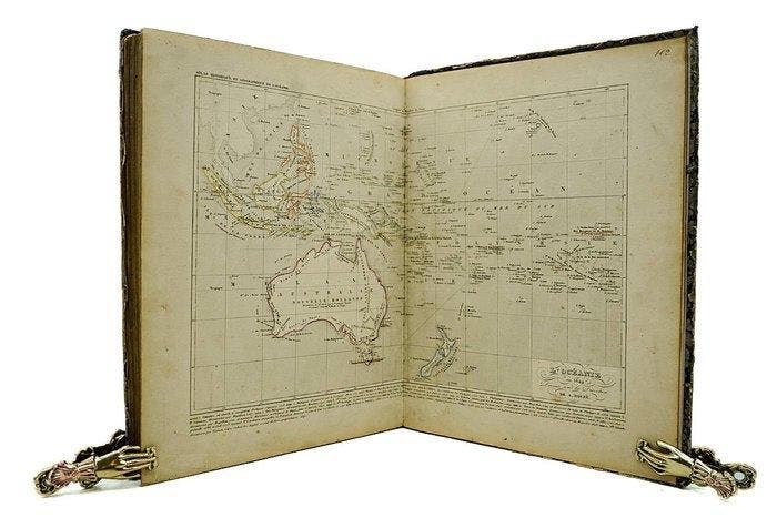 A. Houzé - Atlas universel historique et géographique - 1845, Antiquités & Art, Antiquités | Livres & Manuscrits