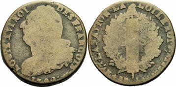 Frankreich Ludwig Xvi 2 Sols 1792 Lan 4 W Lille Constit..., Verzenden, België