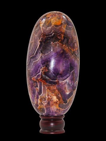 Grote 3,6 kg Auralite 23 & Rode Cacoxeniet Kristal Lingam -