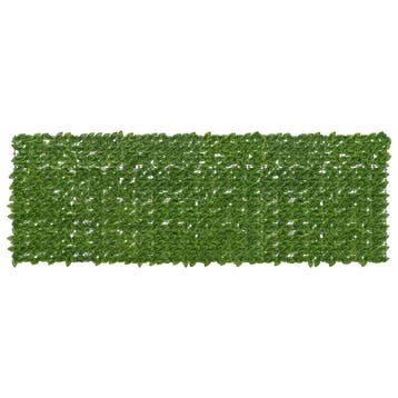 vidaXL Balkonscherm met bladeren Groen en Geel 300 x 100 cm, Verzenden, Nieuw