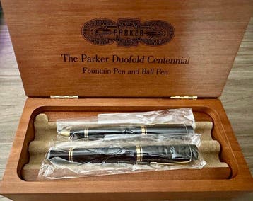 Parker - Duofold - Sans prix de réserve - Stylo à plume, Collections
