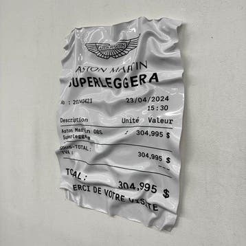 Soyz Bank (1988) - Aston Martin Superleggera ticket