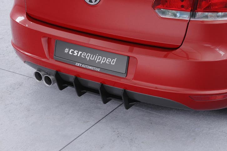 Racing diffuser / achterskirt voor VW Golf 6 (Type 1K) HA334, Auto-onderdelen, Carrosserie, Nieuw, Verzenden