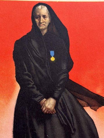Italie - Carte postale de propagande militaire RSI,, Verzamelen, Gelopen