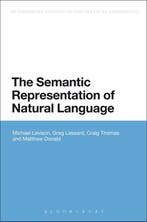 Semantic Representation Natural Language 9781472576569, Boeken, Verzenden, Zo goed als nieuw, Michael Levison
