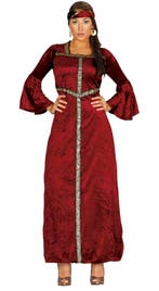 Middeleeuwse Jonkvrouw Kostuum, Verzenden, Nieuw