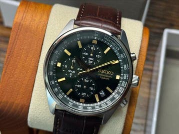 Seiko - Quartz Chronograph - Zonder minimumprijs - Unisex -, Handtassen en Accessoires, Horloges | Antiek