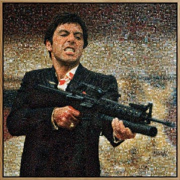 NicDA - SCARFACE . Little Friend . Aluminium . No AI, Nieuw