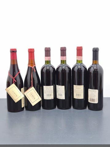 1969 , 1971 Sforzato di Spina. 1998 ×2 Grumello. 2008,, Nieuw