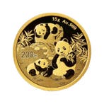 15 gram gouden Panda munt 2025