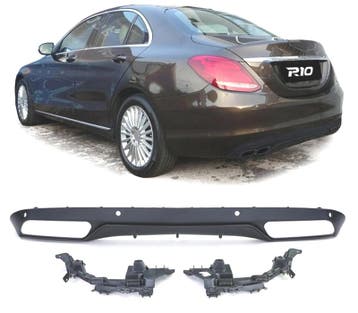 Diffuseur Pour Mercedes Classe C W205 15-21 Look C63 Moulure, Verzenden