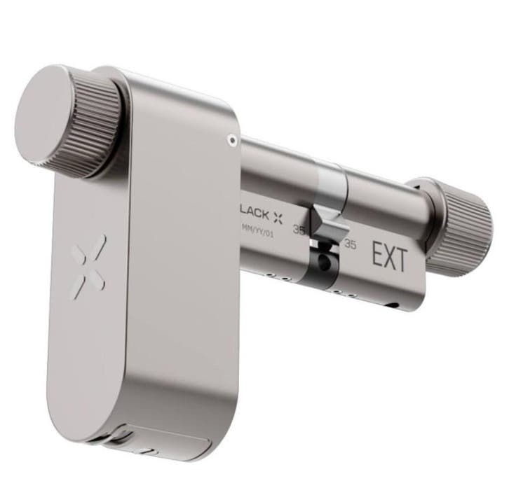 Black X smart lock 35/35mm - 45/45mm mat nikkel, Services & Professionnels, Réparation & Entretien | Serrures