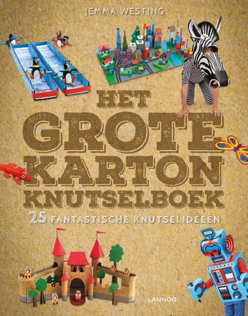 Het grote karton knutselboek 9789401444392 Jemma Westing, Verzenden, Zo goed als nieuw, Jemma Westing