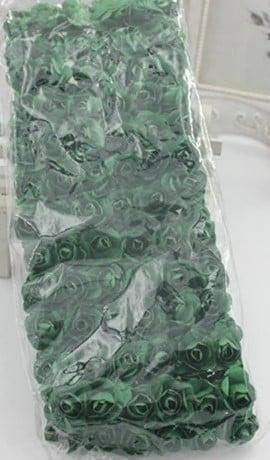 Mulberry Roosjes Dark Groen pak 144 stuks, Hobby en Vrije tijd, Knutselen, Nieuw