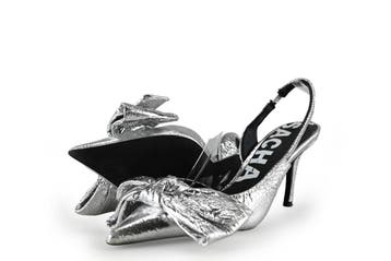 Sacha Slingbacks in maat 40 Zilver, Kleding | Dames, Schoenen, Overige kleuren, Verzenden, Zo goed als nieuw, Sacha