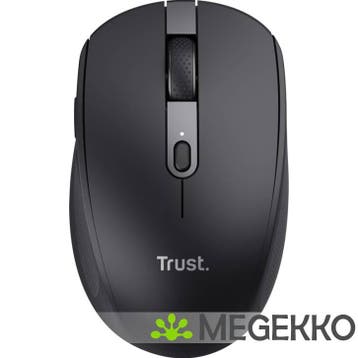 Trust Ozaa Compact Draadloze Zwarte Muis, Verzenden, Nieuw