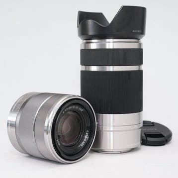 Sony E 18-55mm f/3.5-5.6 OSS + E 55-210mm f/4.5-6.3 OSS (set
