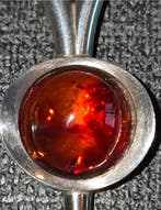 Niels Erik From - Collier Argent Ambre - Ambre