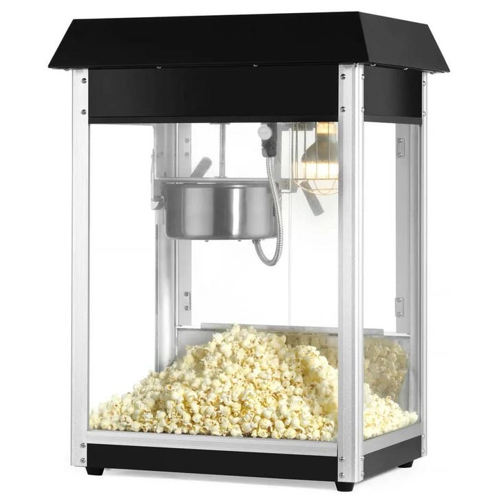Popcornmachine | Zwart | 1.5kW (230V) | Interne Verlichting, Articles professionnels, Horeca | Équipement de cuisine, Envoi
