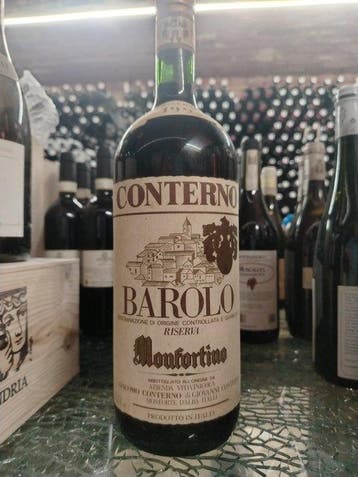 1993 Conterno Giacomo, Monfortino - Barolo DOCG, Riserva - 1, Verzamelen, Nieuw