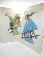 Takehiko Inoue - 2 Book Cut Art (3D Schaduwdoos) - Vagabond, Nieuw