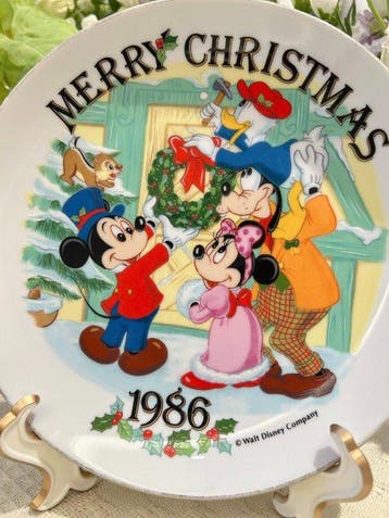 Disney - Bord - Christmas Limited Edition Images - Keramiek, Verzamelen, Disney, Nieuw