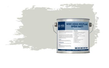 Wixx Aqua Houtlak Spray Matt RAL 9002 | Grijswit 5L, Verzenden, Nieuw