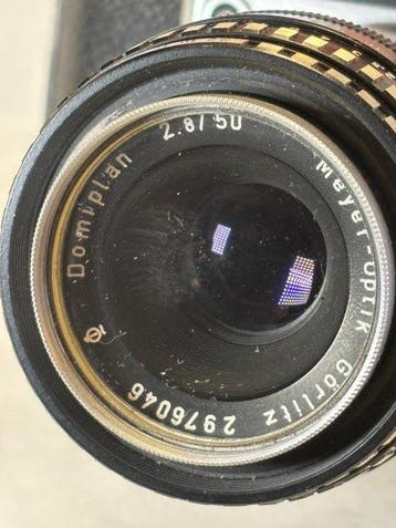 Ihagee Exa II a met lens 2.8/50 mm + tube Appareil photo, Nieuw