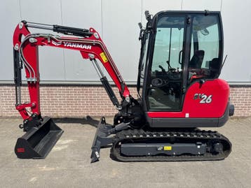 yanmar SV26 minigraver graafmachine compact 2740 kg, Ophalen of Verzenden, Graafmachine