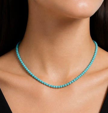 Halsketting met amazoniet - Halsketting
