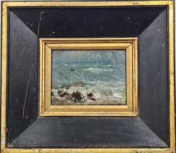Nicola De Corsi (1882-1956) - Mareggiata
