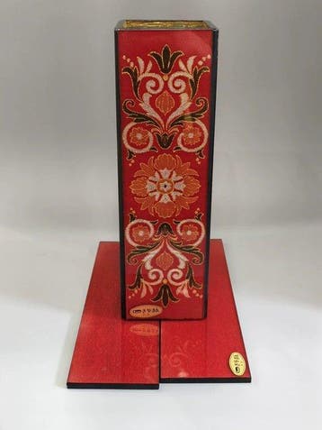 Vaas - Houten kern, Wajima-nuri lakwerk - Japan (Zonder