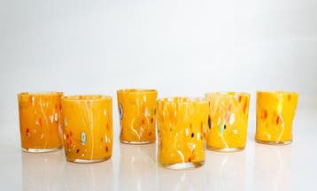 Ribes the Art of Glass - Maryana Iskra - Drinkset (6) -, Antiek en Kunst