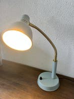 Bureaulamp - Industriële Flexibele bureau lamp mintgroen, Antiek en Kunst
