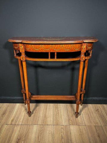 Wandtafel - Hout - Antieke console Vittoriaans