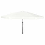 vidaXL Tuinparasol Zand 394 x 394 x 248 cm Polyester en, Verzenden, Nieuw