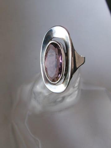 Zilver - Ring - Art Deco