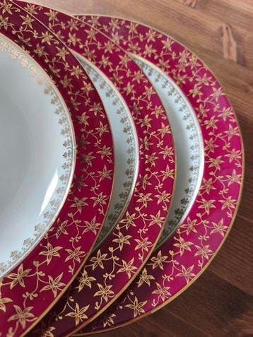 Alfred Lanternier/ Ceralim - Tafelservies voor 6 (14) -