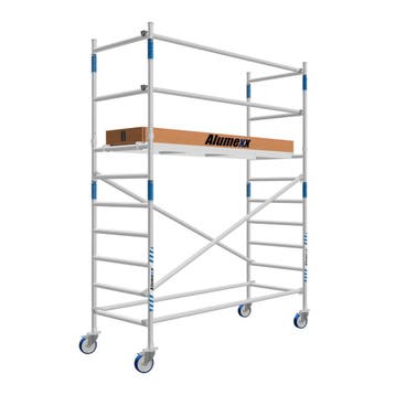 ALX Rolsteiger 90x190x4.20m WH wooddeck, Ophalen of Verzenden, Rolsteiger of Kamersteiger