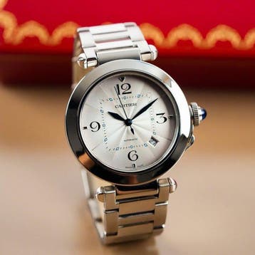 Cartier - Pasha Calibre De Watch - 4266 - Heren - 2020-2025