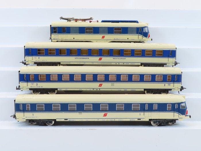 Lima H0 - 9730 - Treinstel (1) - Vierdelige set Rh 4010 -, Hobby & Loisirs créatifs, Trains miniatures | HO