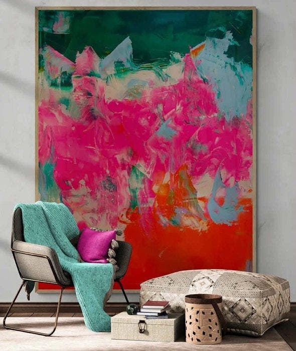 Giogia fl - Try Everything -XXL -, Antiek en Kunst, Kunst | Schilderijen | Modern