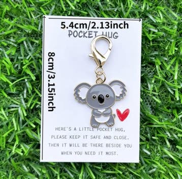Gelukshanger koala -Pocket Hug - lucky charm - geluk - ha..., Ophalen of Verzenden, Nieuw