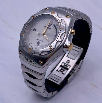Seiko - Kinetic - Zonder minimumprijs - Rare Neo-Vintage