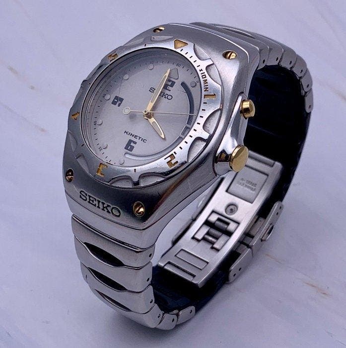 Seiko - Kinetic - Zonder minimumprijs - Rare Neo-Vintage, Handtassen en Accessoires, Horloges | Antiek