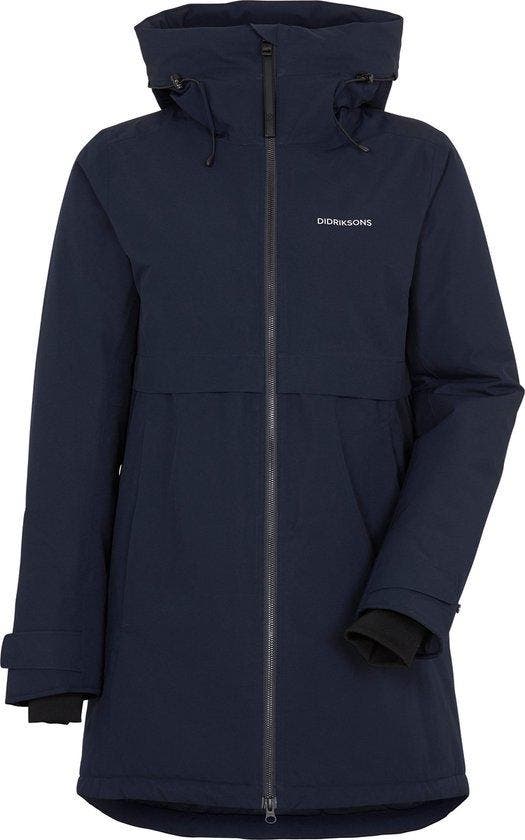 Didriksons HELLE WNS PARKA 6 Dames Outdoorjas - Dark Nigh..., Kleding | Dames, Jassen | Winter, Nieuw, Verzenden